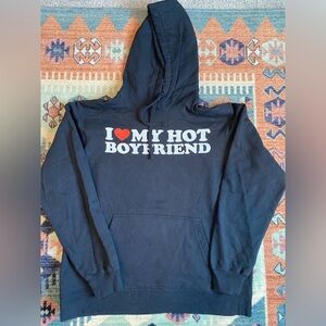 I love my boyfriend shirt size L